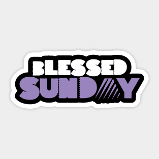 Sunday Sticker